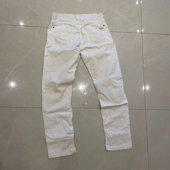 MASSIMO DUTTI WHITE MEN JEANS - Picture 2 of 3